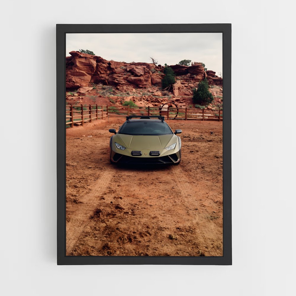 Poster Lamb Unleashed – affiche Lamborghini (vue 2)
